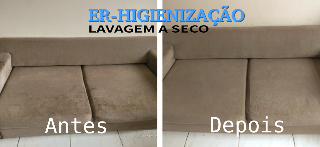Limpeza de sofá a Seco na Barra ER Higienização Limpeza de sofá.