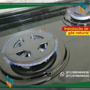 Conversão de fogão na Zona Sul