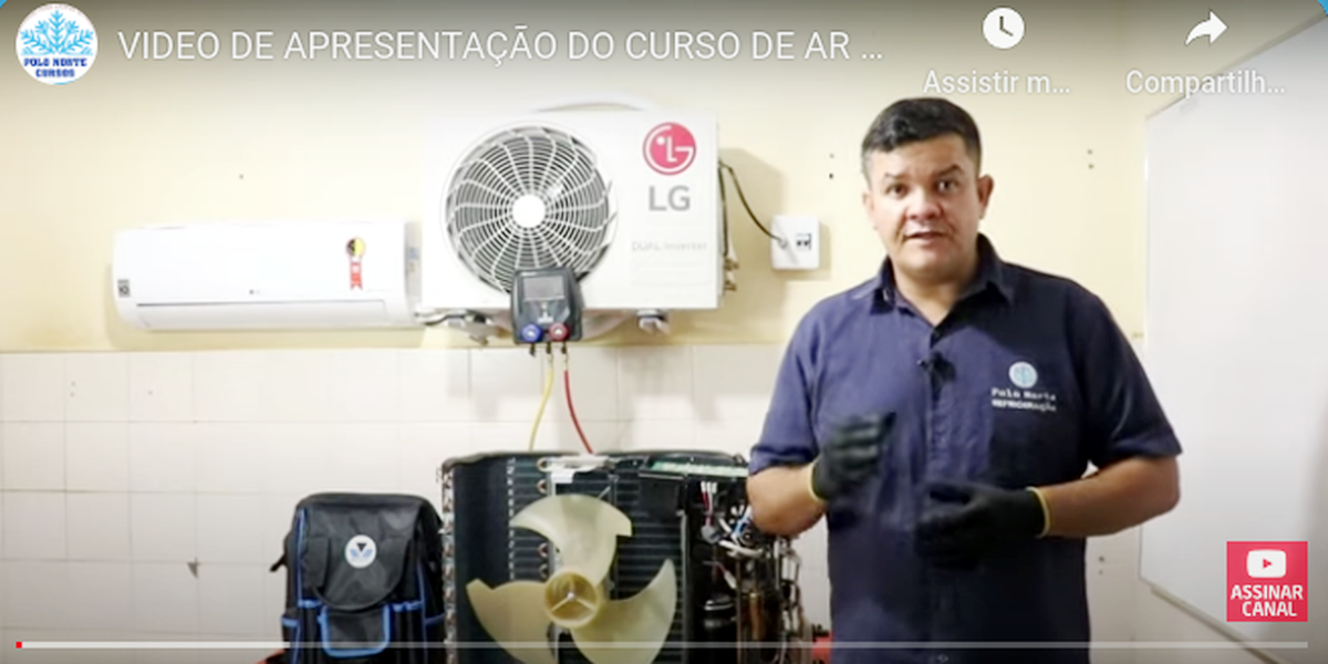 Curso pratico de ar condicionado – Vivendo de ar condicionado.