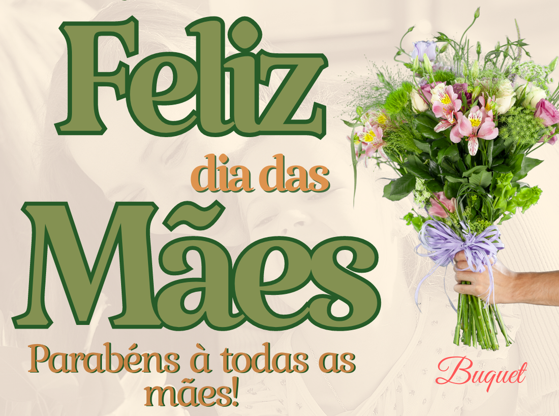 Feliz dia das mães – Ligue Lojas Criando Jardim RJ.